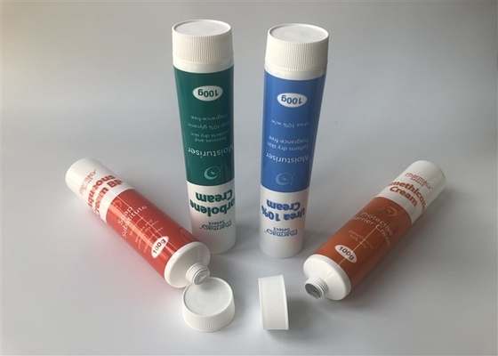 Pharmacy Selec Cream Plastic Tube Packing With Teeth Cap Milk White