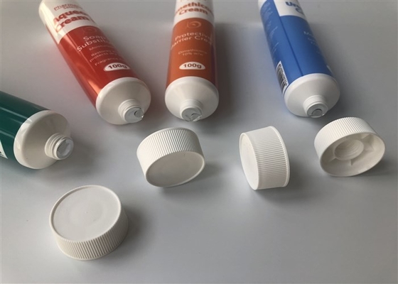 Pharmacy Selec Cream Plastic Tube Packing With Teeth Cap Milk White