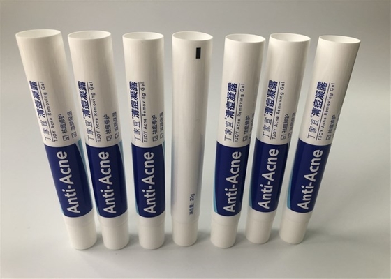 Five Layer Plastic Cream Tubes Anti-Acne TJOY Acne Biological Gel 20g With Long Pointed Cap