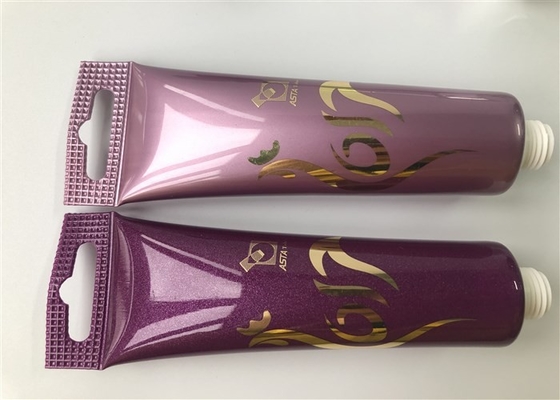 Diameter 25mm All plastic high brightness composite extrusion tube series 1 color silk screen hot stamping gold
