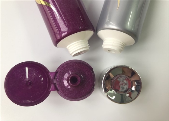 Diameter 25mm All plastic high brightness composite extrusion tube series 1 color silk screen hot stamping gold