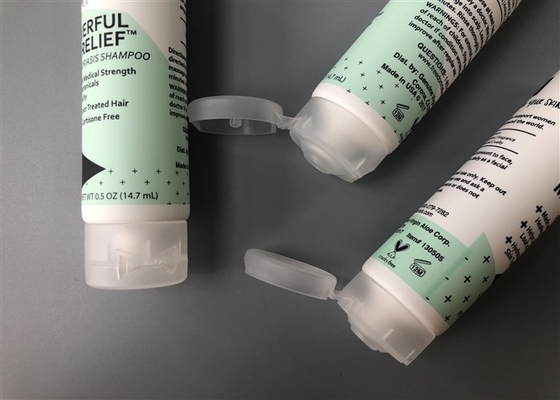Diameter 25mm Hand Cream Tube Packaging 30ml White Extruded MDPE Material