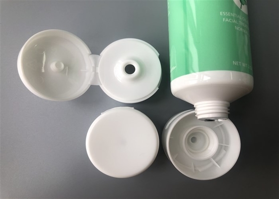 Dia 35mm Plastic Tube Packing 6c Offset Printing With Flip Top Cap 57g