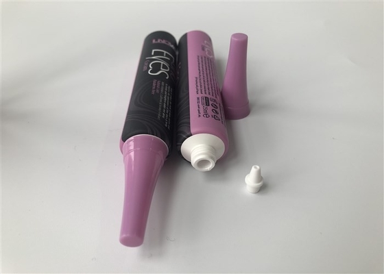 30ml Eye Plastic Cream Tubes Purple Offset Pritning On White Diameter 22mm