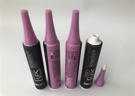 30ml Eye Plastic Cream Tubes Purple Offset Pritning On White Diameter 22mm