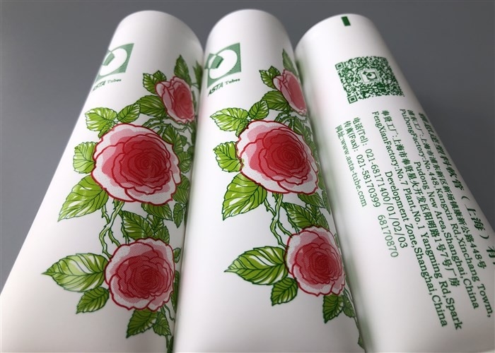 Super Oval White Empty Cosmetic Tubes With Oval Screw On Cap Silk Screen Printing